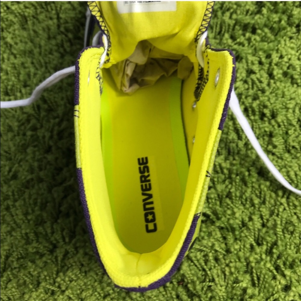 Conv&Dinosaur Jr. CT PRO Hi Eggplant/Yell M AUTHEN - Picture 7 of 8